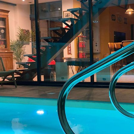 Loft Spa Reims-fr 200m2 privatifs, piscine intérieure chauffée, spa et parking Esterno foto