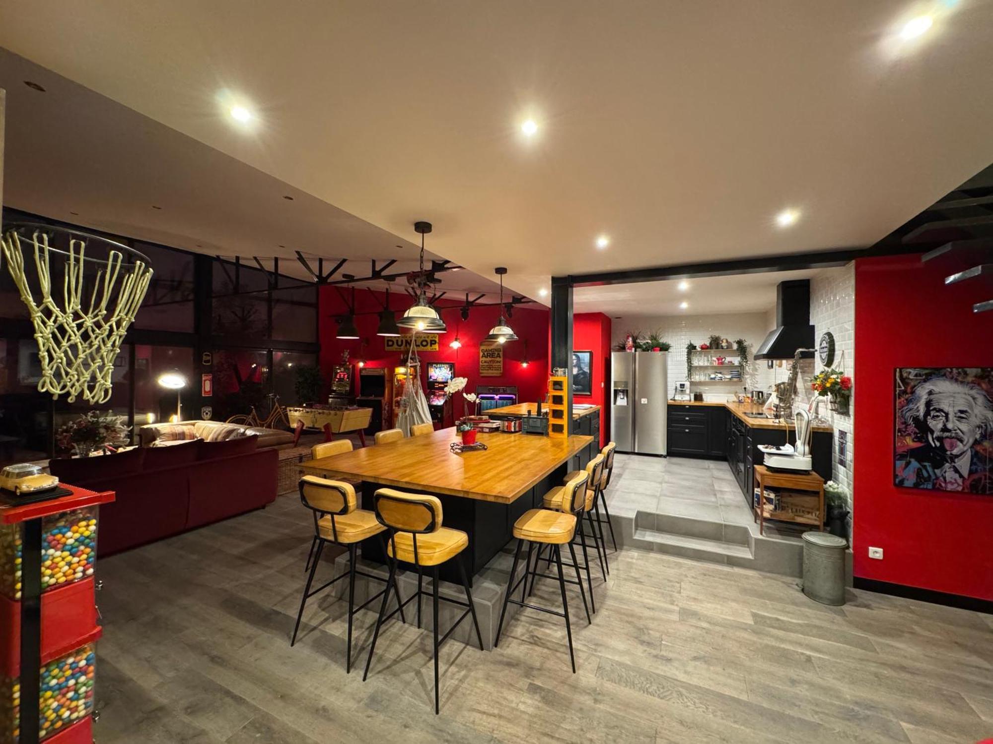 Loft Spa Reims-fr 200m2 privatifs, piscine intérieure chauffée, spa et parking Esterno foto